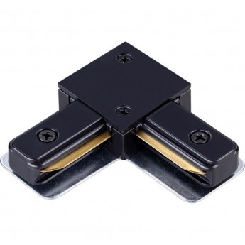 Соединитель L NOVOTECH с токопроводом для однофазного двухжильного шинопровода Соединитель L NOVOTECH с токопроводом для однофазного двухжильного шинопровода